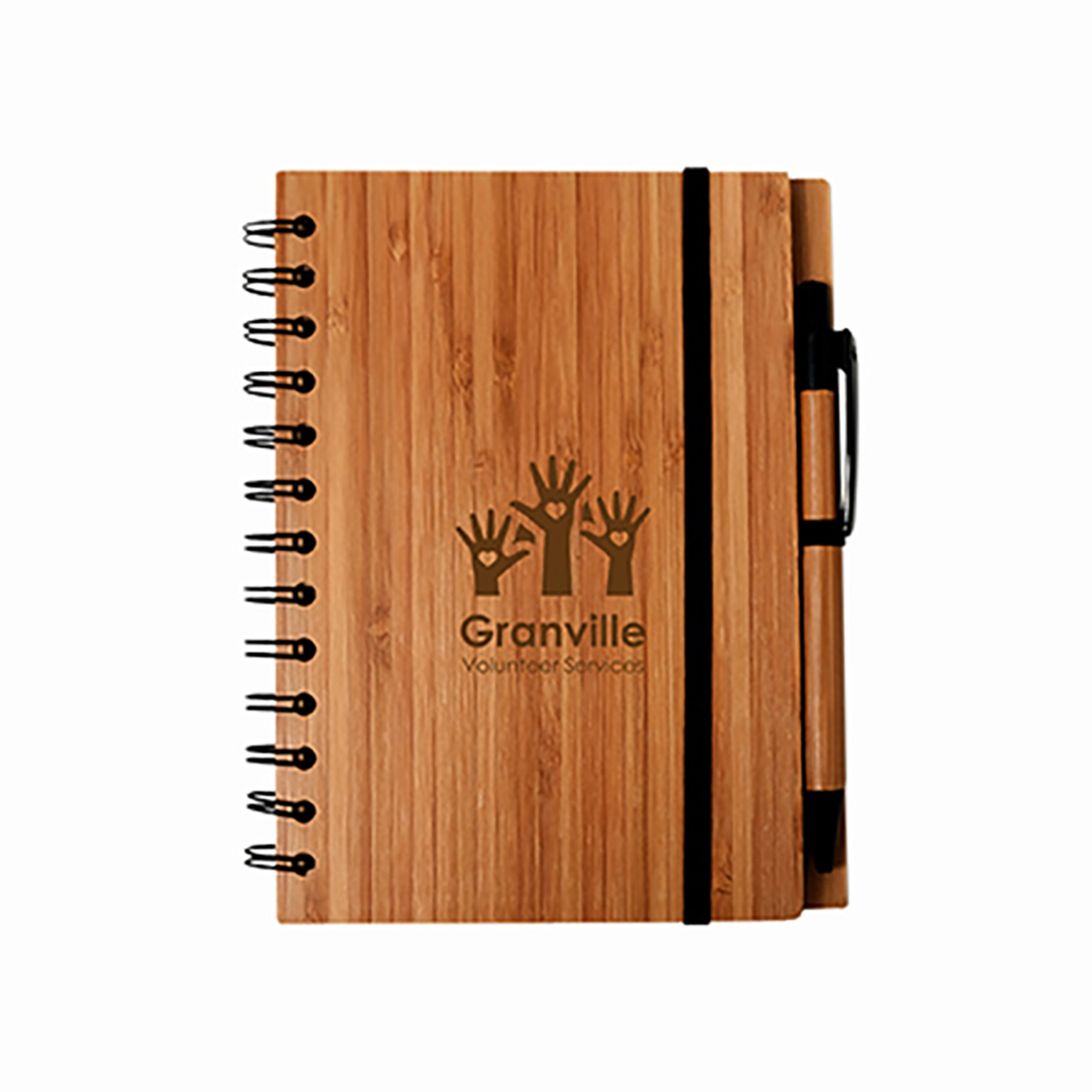 Syracuse Bamboo Cover Notebook 8