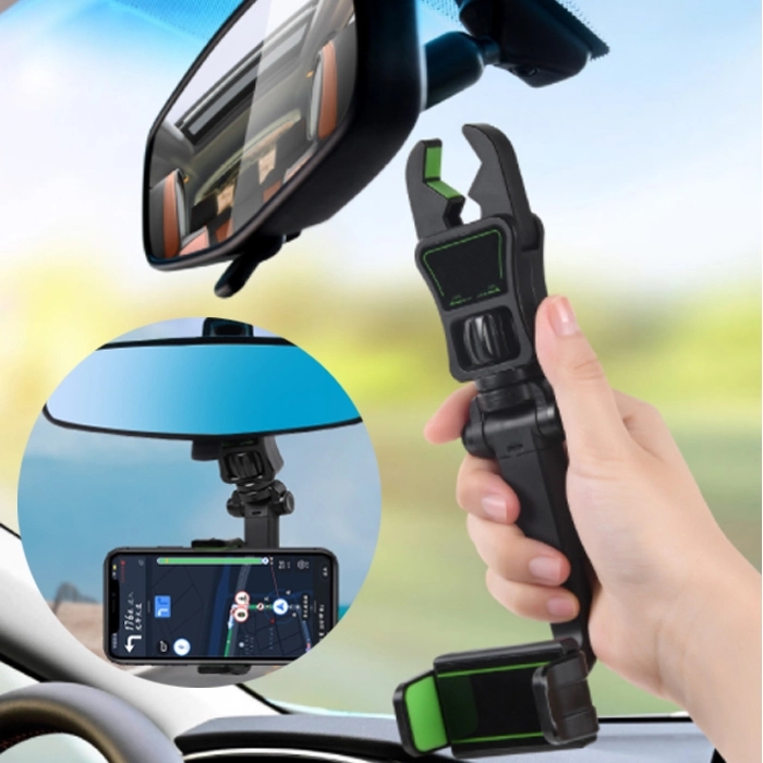 Car Rearview Mirror Mobile Phone Stands