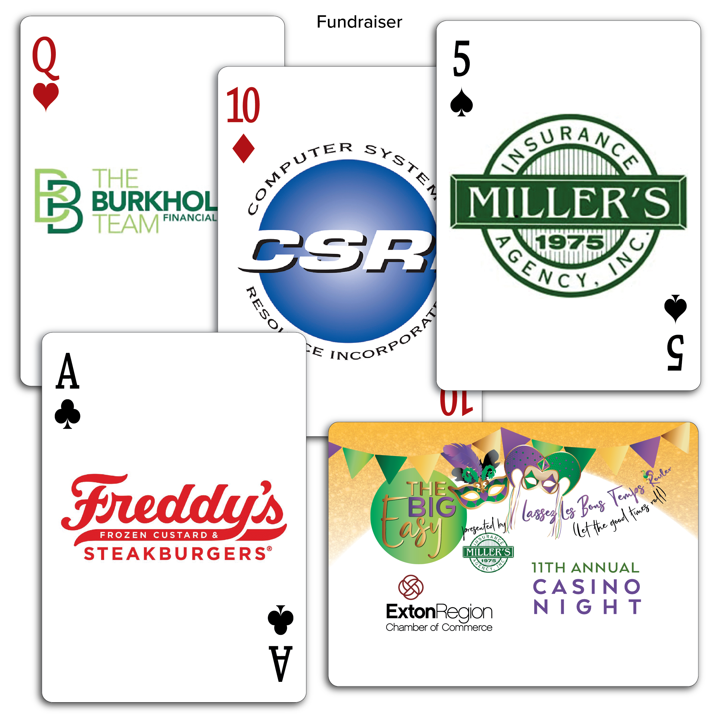 Custom Back & Faces Poker Size Playing Cards 8