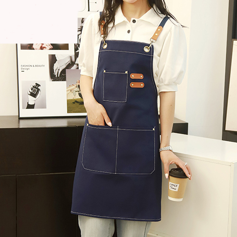 Canvas Aprons with 3 Pockets