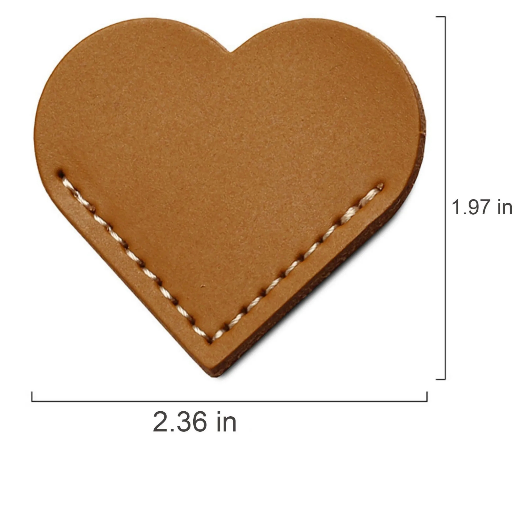 Heart Corner Cute Leather Bookmark 31