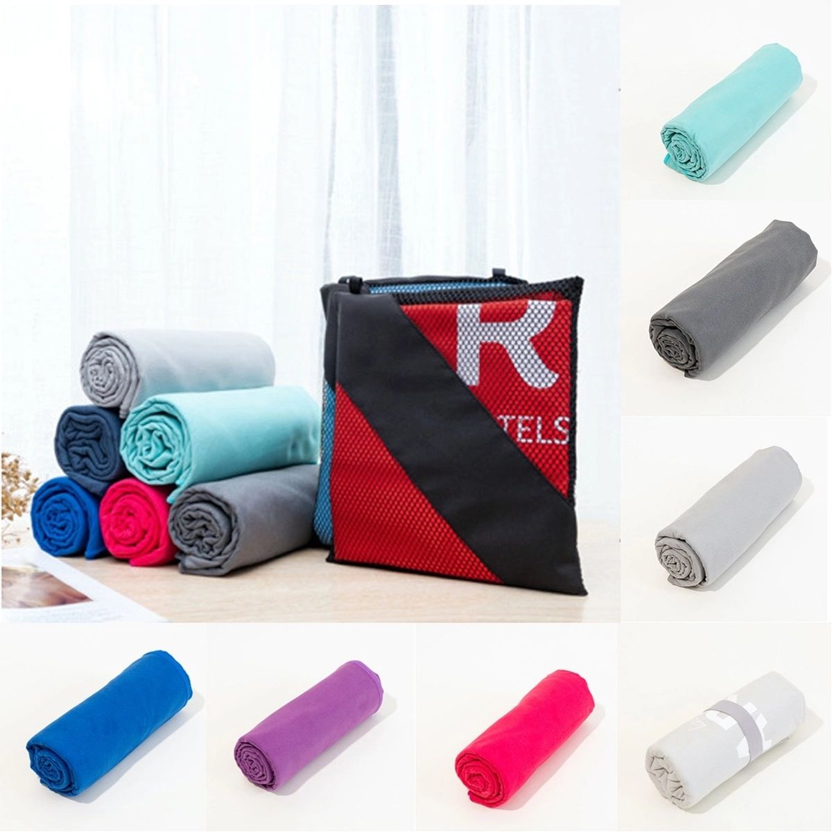 Sports Microfiber Quick Dry Pocket Towel