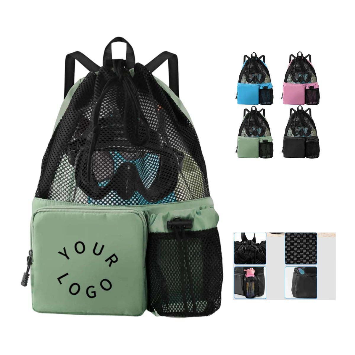 Lightweight Drawstring Backpack for Daily Use