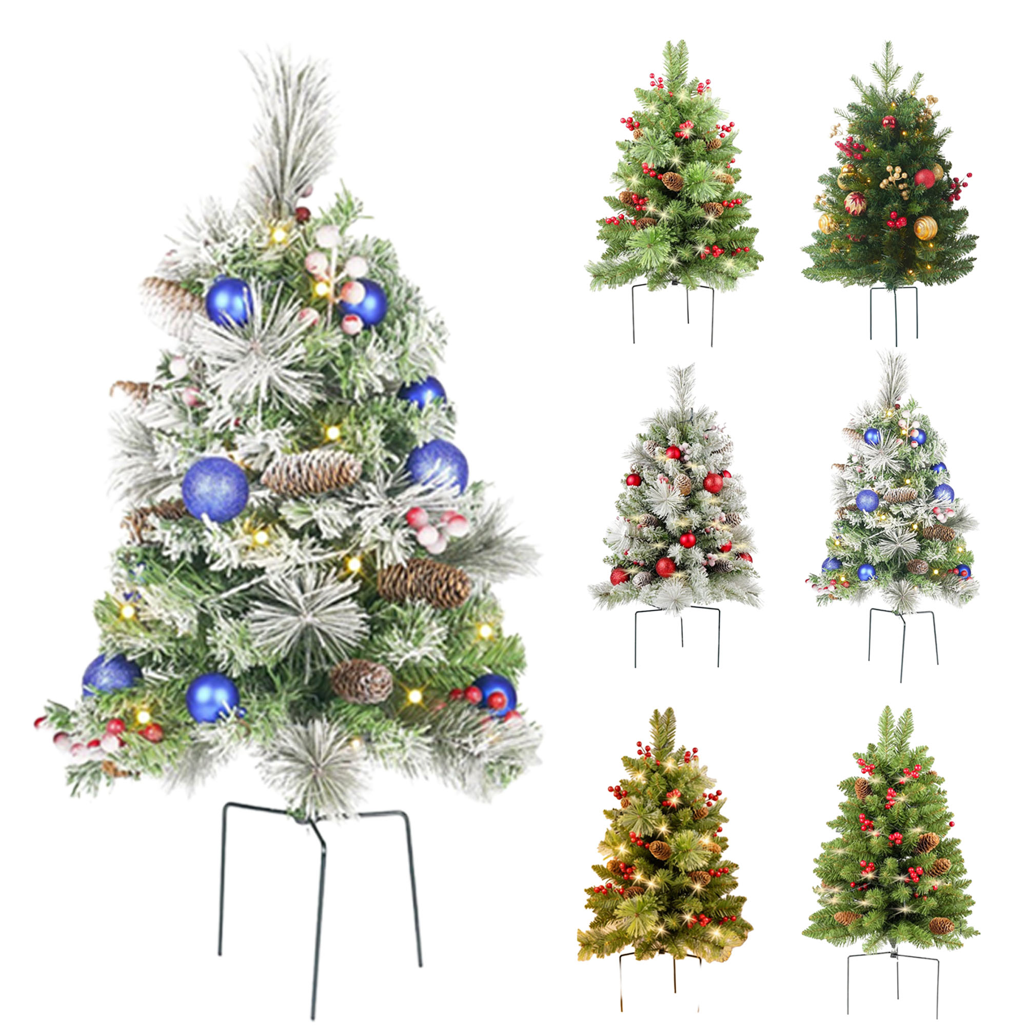 Put Up Christmas Trees To Create A Festive Atmosphere 2