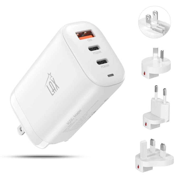 USB-PD 65W Wall Chargers - White 1