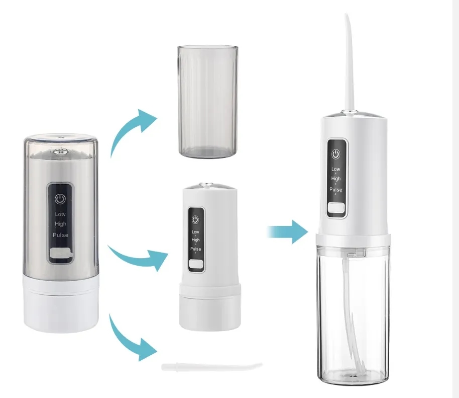 Portable Waterproof Flosser Tooth Cleaner 29