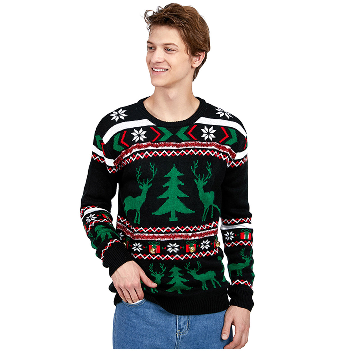 Men's Custom Ugly Christmas Sweater DSRYO1111 Innovative