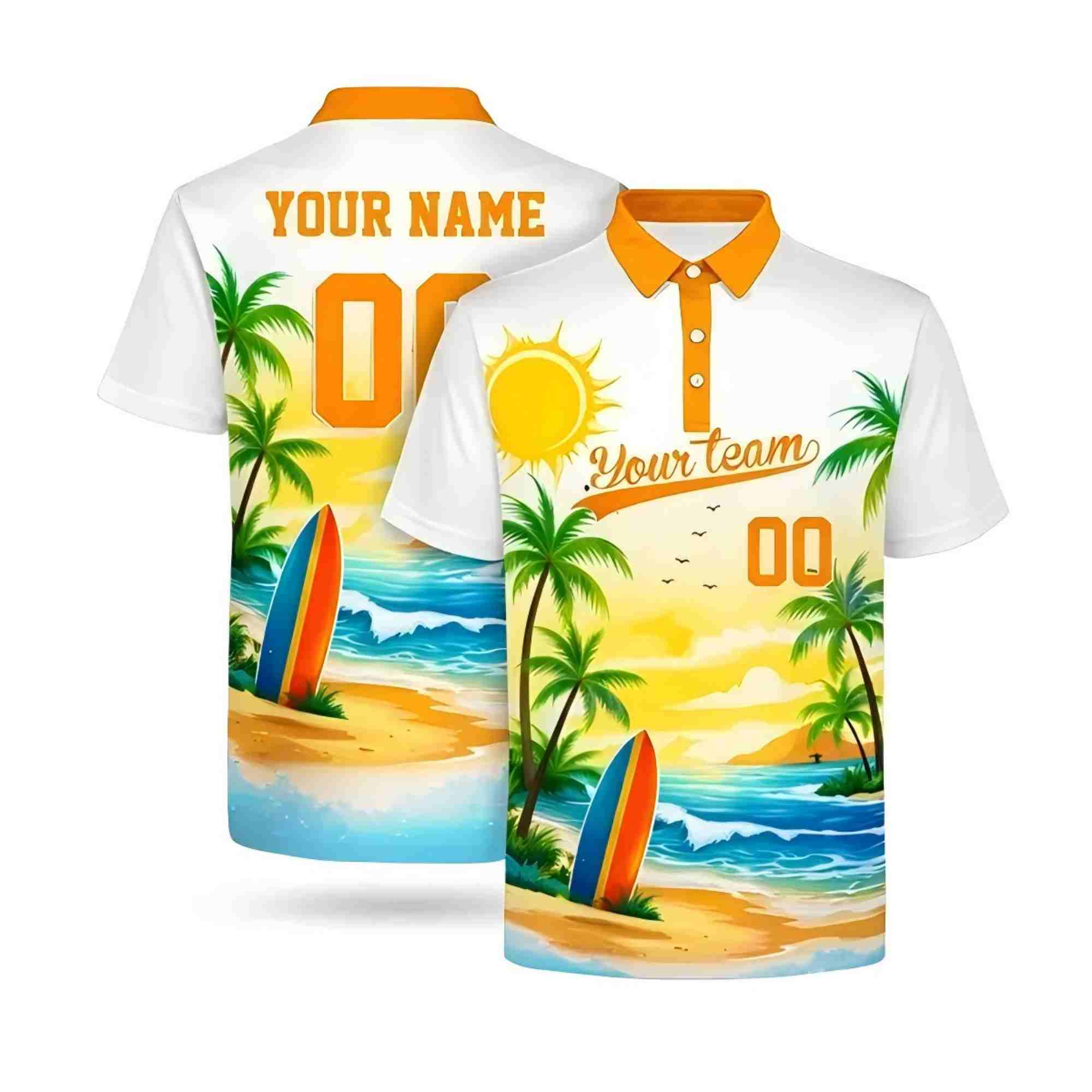 Full Color Sublimated Polo Shirt