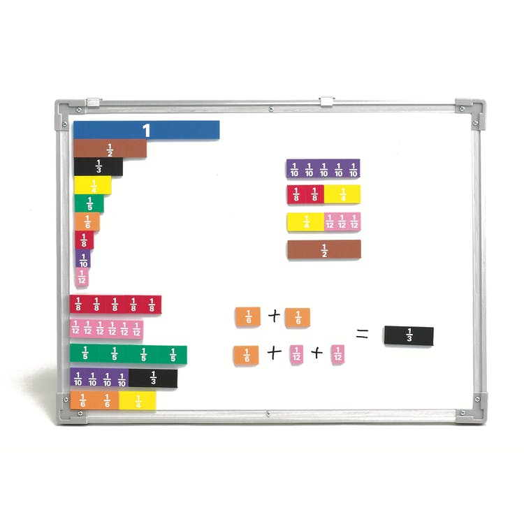 Magnetic Fraction Tiles - Foam 51 Pieces 3