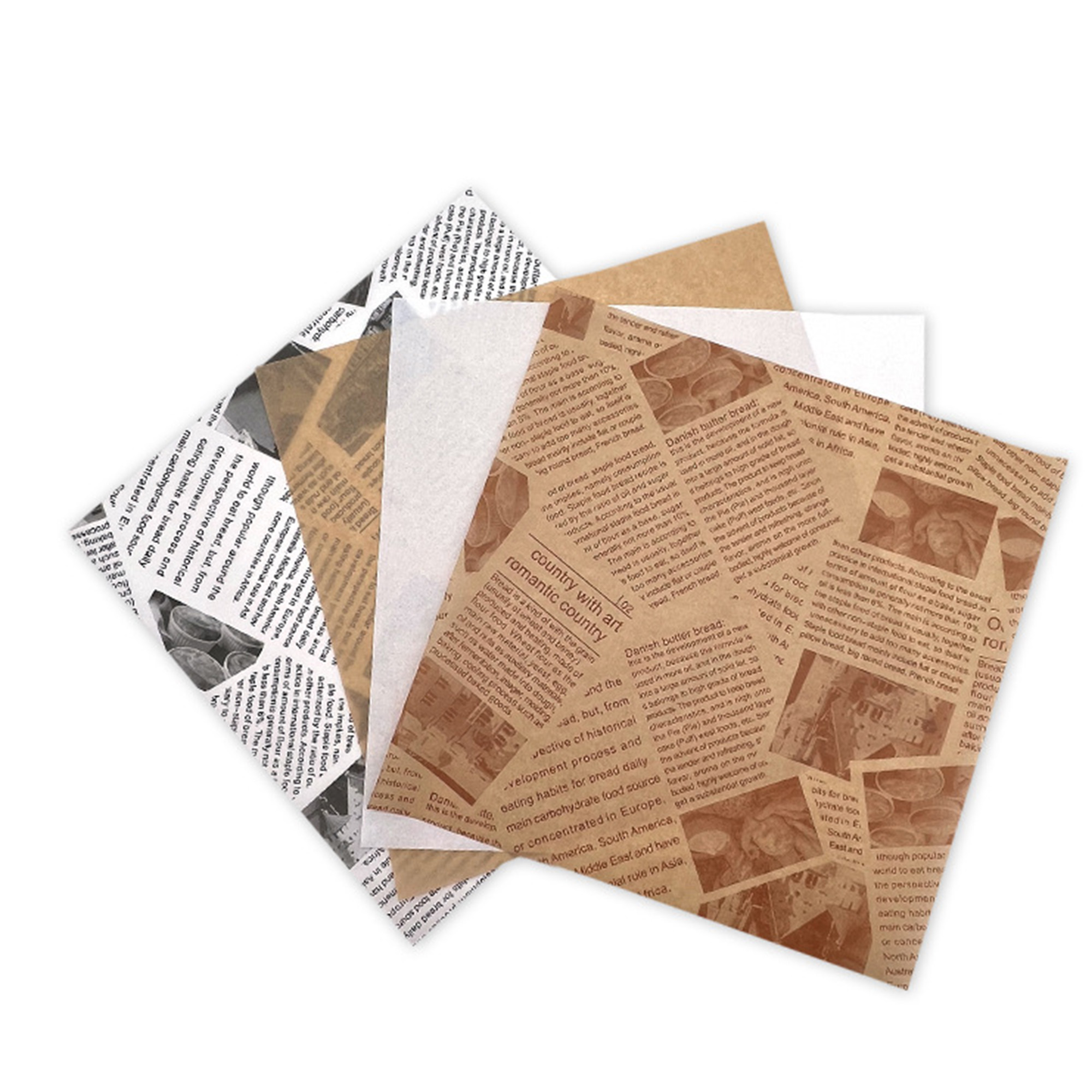 Custom Hamburger Sandwich Wrapper Paper 3