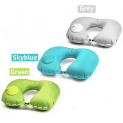 U Shape Inflatable Travel Neck Pillow