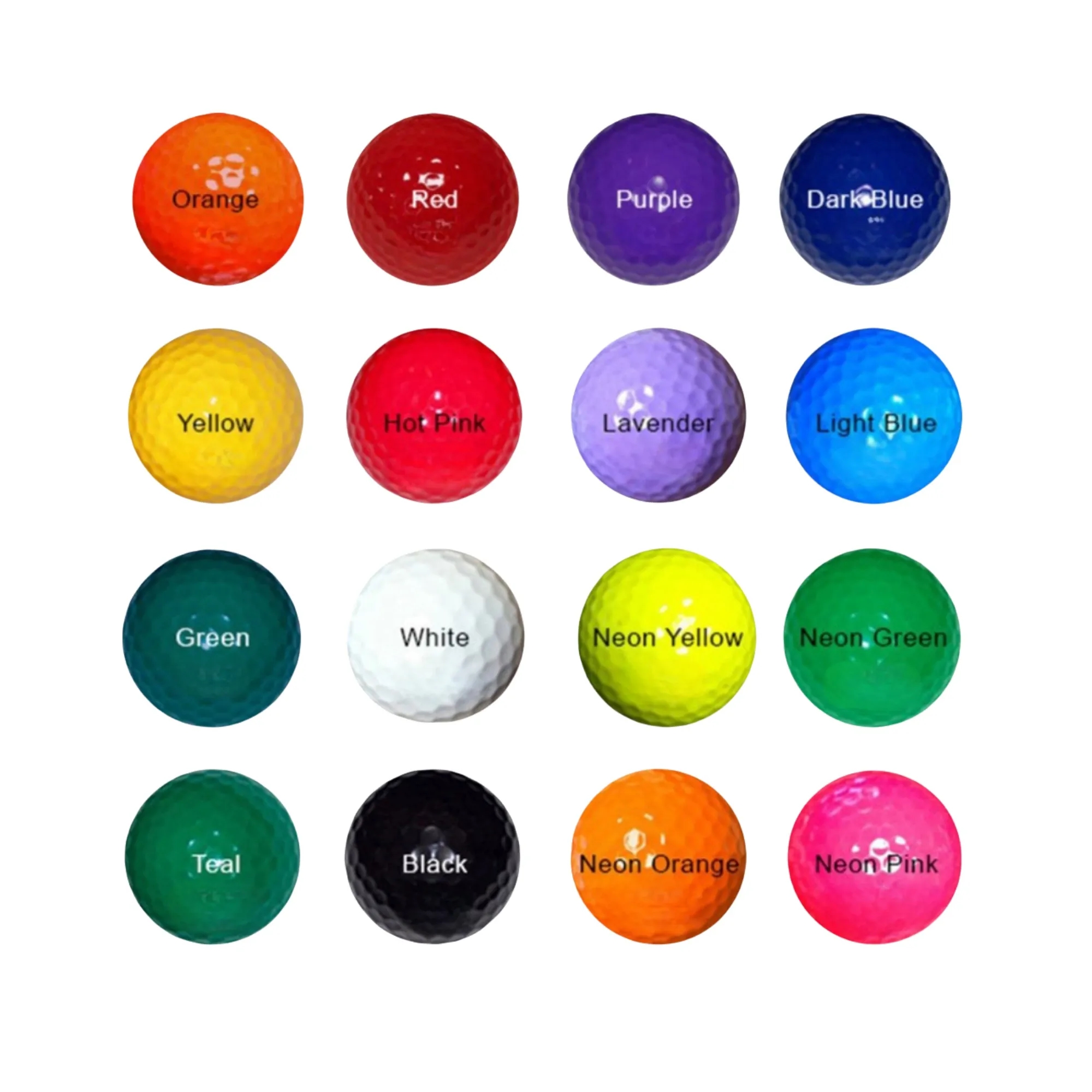 Colored Golf Balls 6