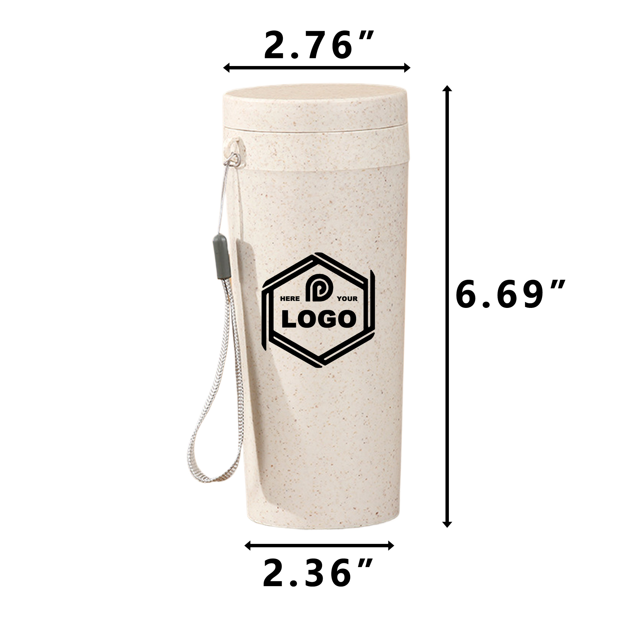12oz Plastic Drink Cup with Logo Customization 2