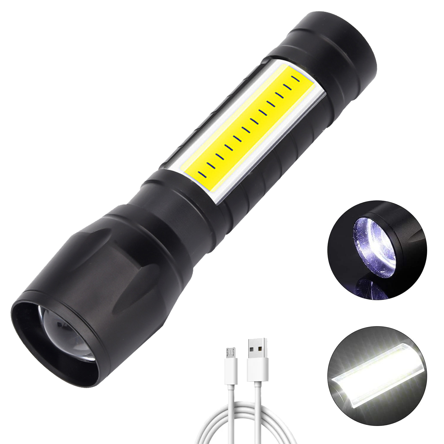 LED Side Light Flashlight