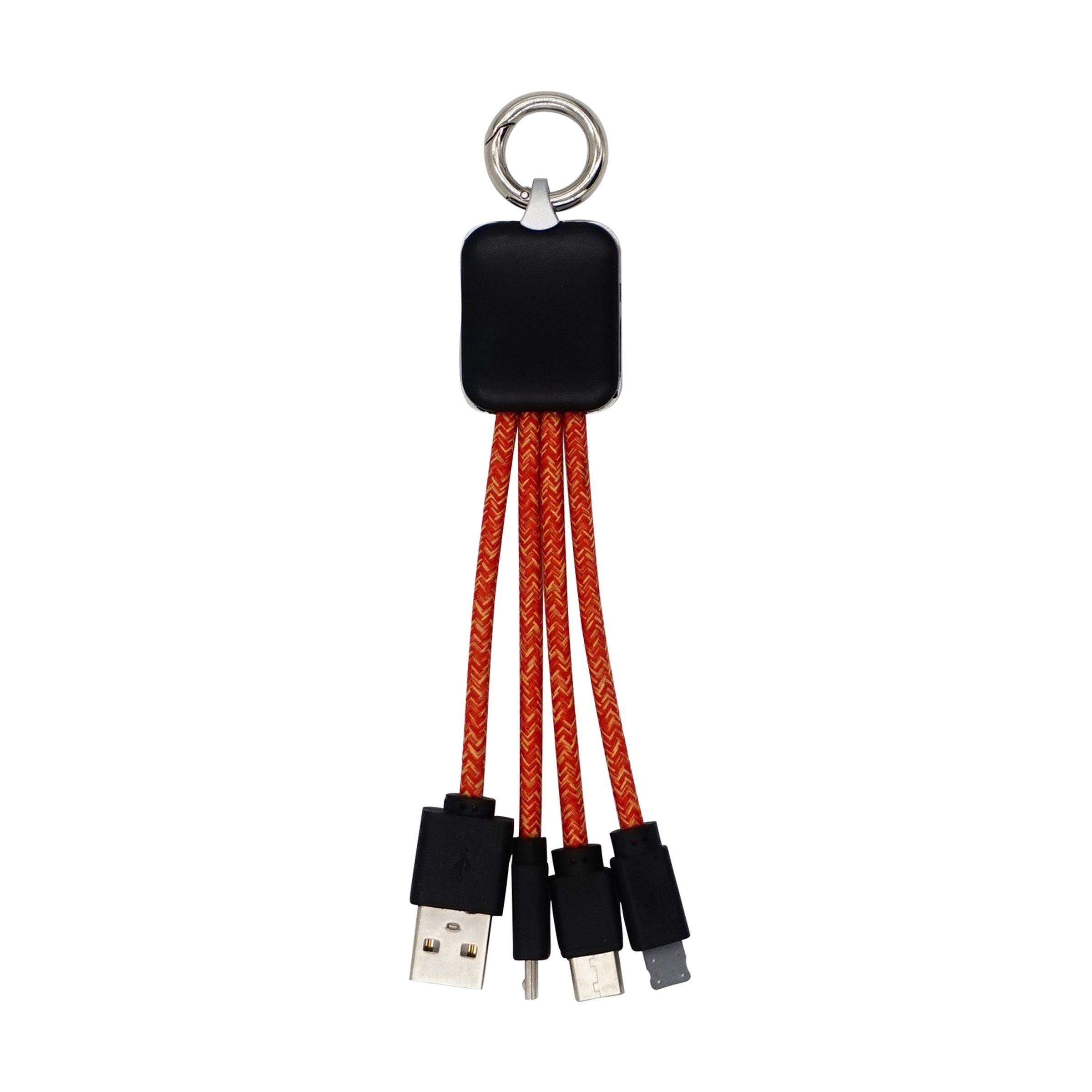 Ridge Logo Light Up Cable with Type C USB 5