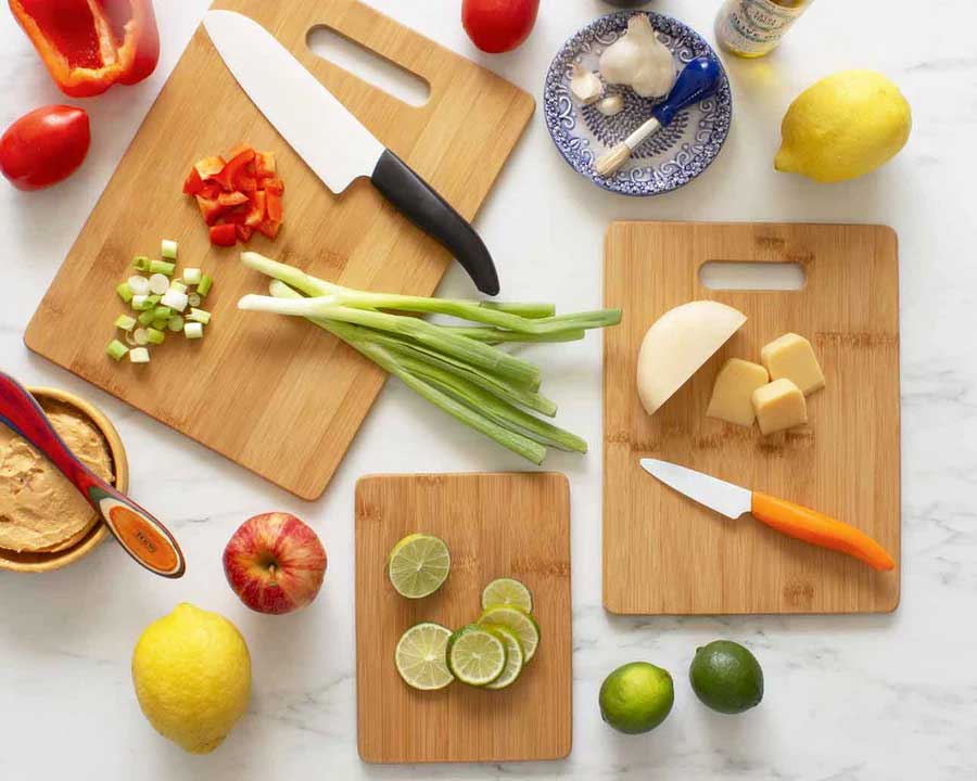 These cutting board sets create an amazing daily reminder for your customers of your brand's timeless value.