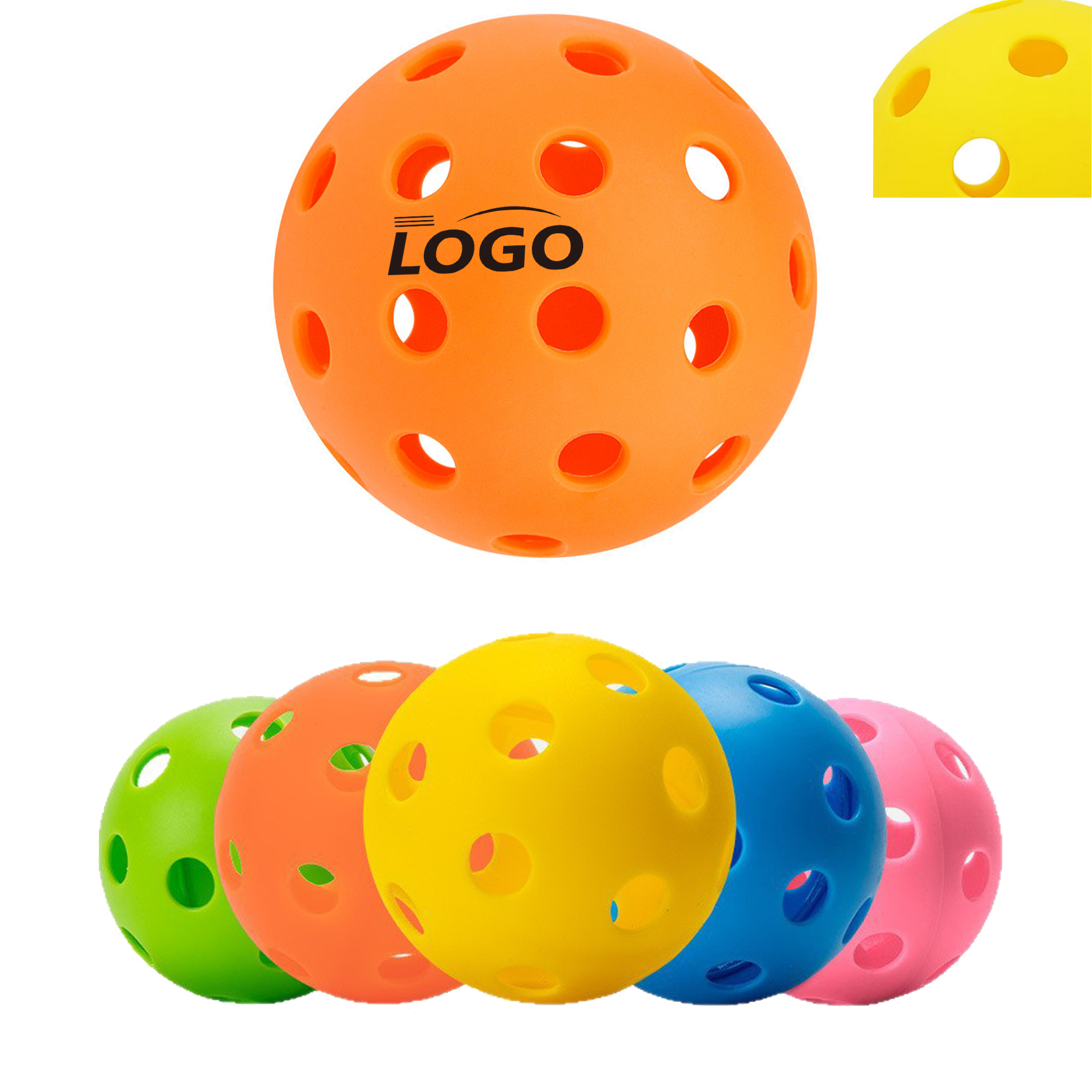 Outdoor 40 Holes Pickleball Ball 4