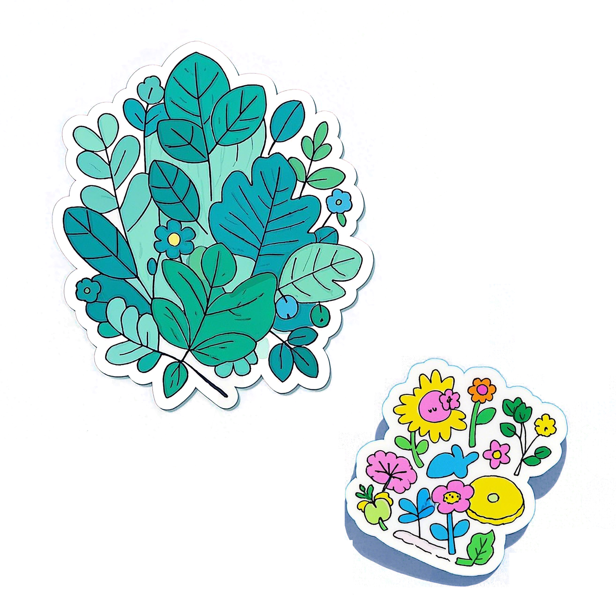 Custom Die Cut Full Color Vinyl Sticker