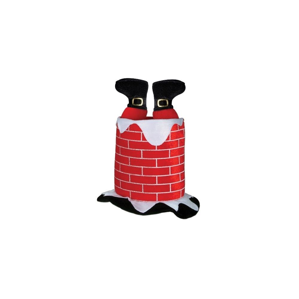 Santa Chimney Hats - Red One Size 3