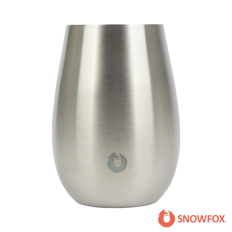 Snowfox 8 oz. Vacuum Insulated Sauvignon Blanc Wine Glass - Thumbnail 4