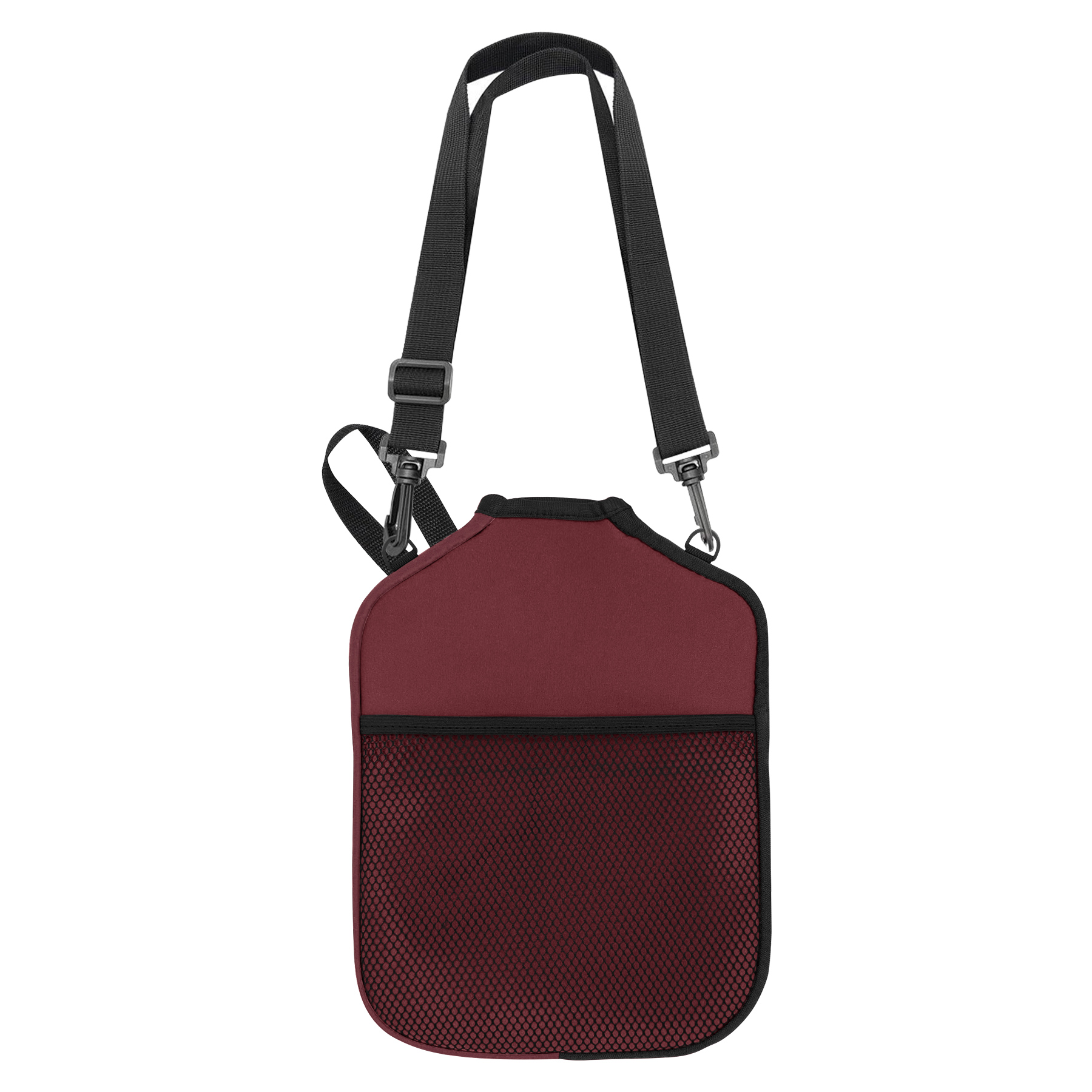 Crossbody Neoprene Pickleball Racket Storage Bag With Mesh Pocket And Strap 13