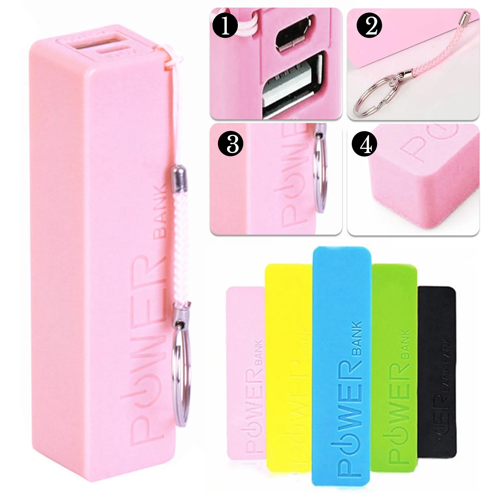 2600mAh Mobile Power Supply with USB