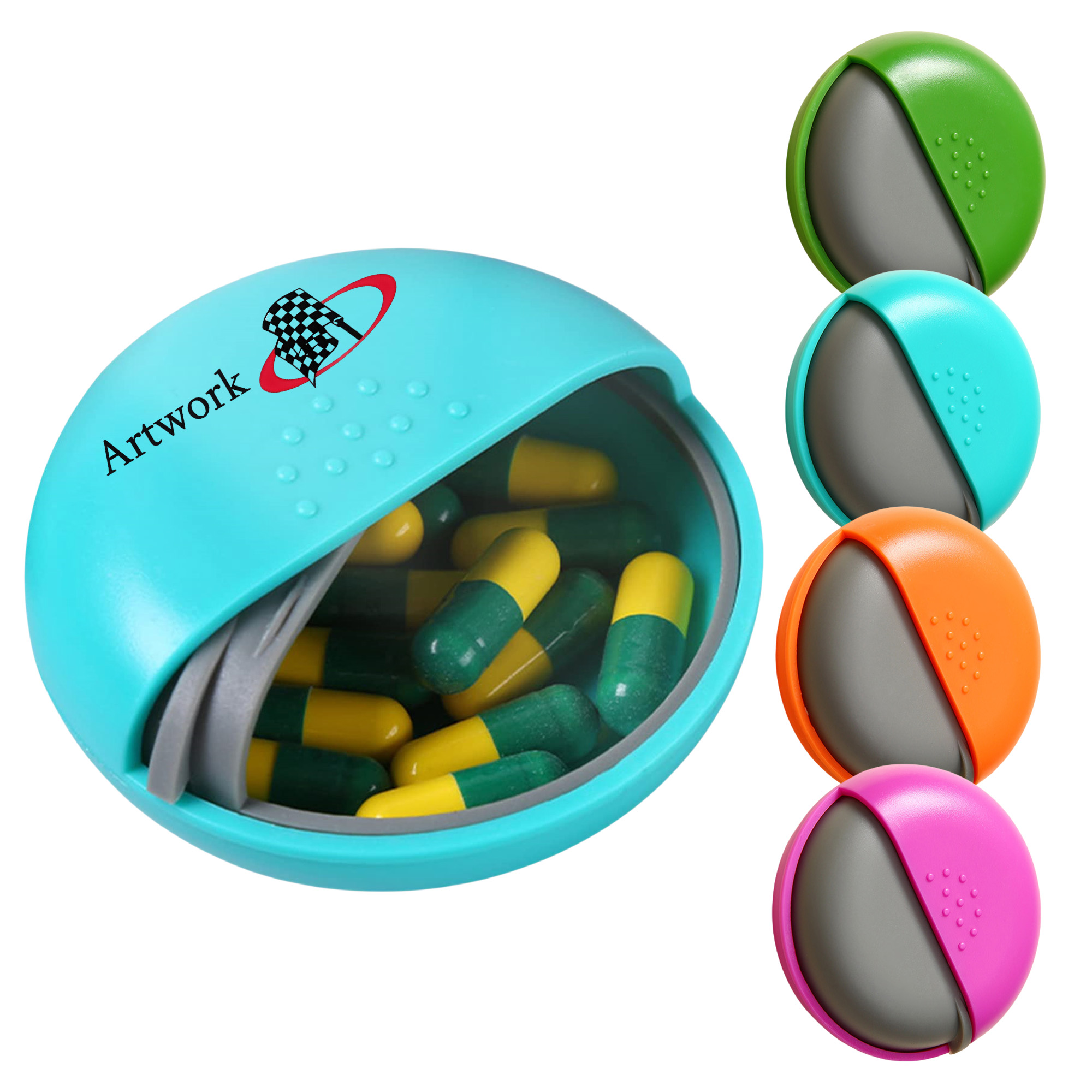 Travel Portable Pill Box 8