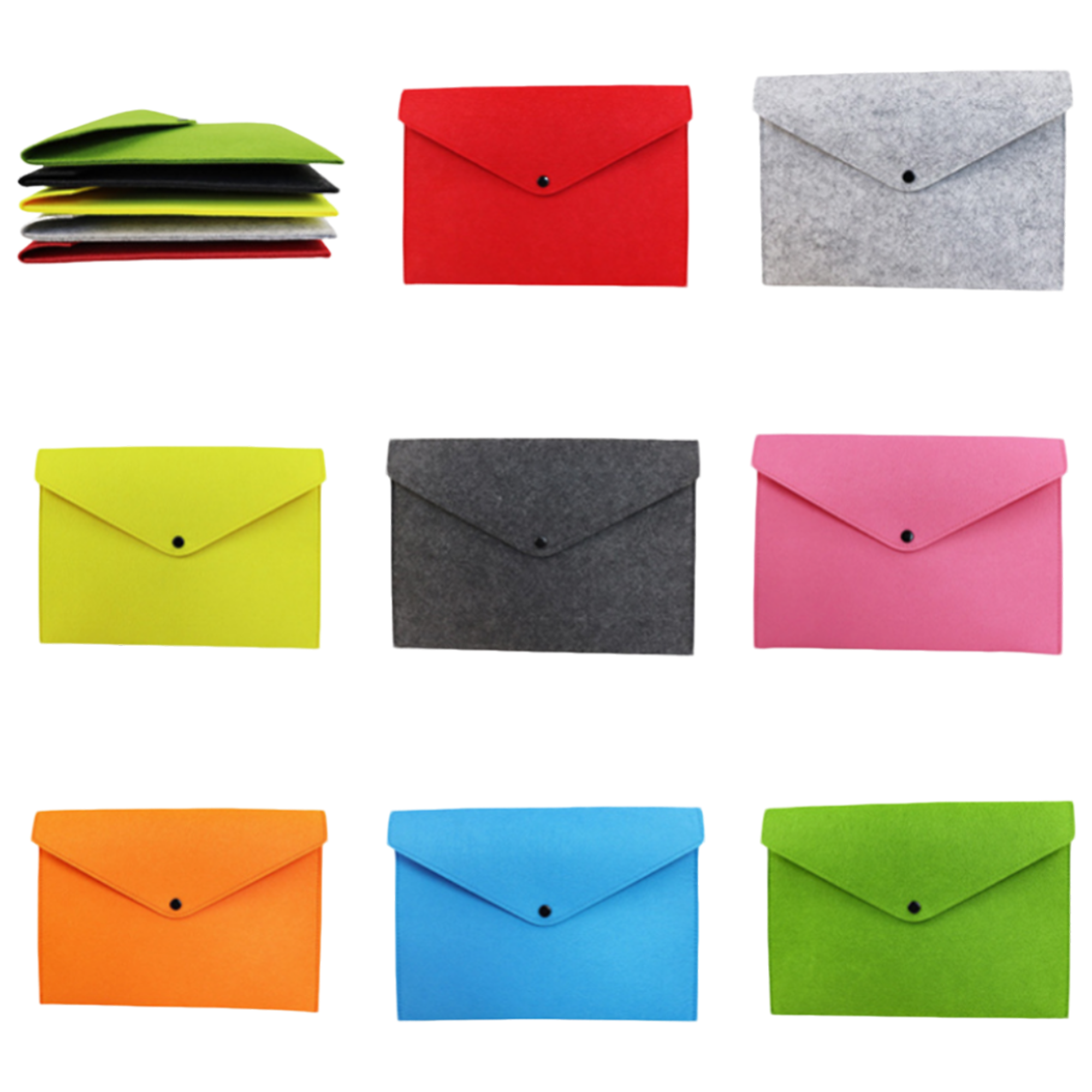 13 Inch Felt Document Tote 4