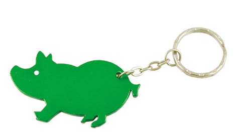 Mini Pig Key Chain- Bottle Opener Close Out 36
