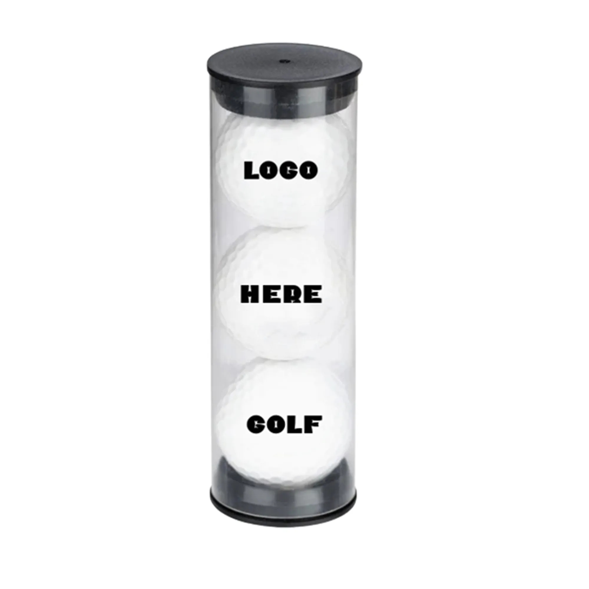 Triple Golf Ball With Tube Packing 3