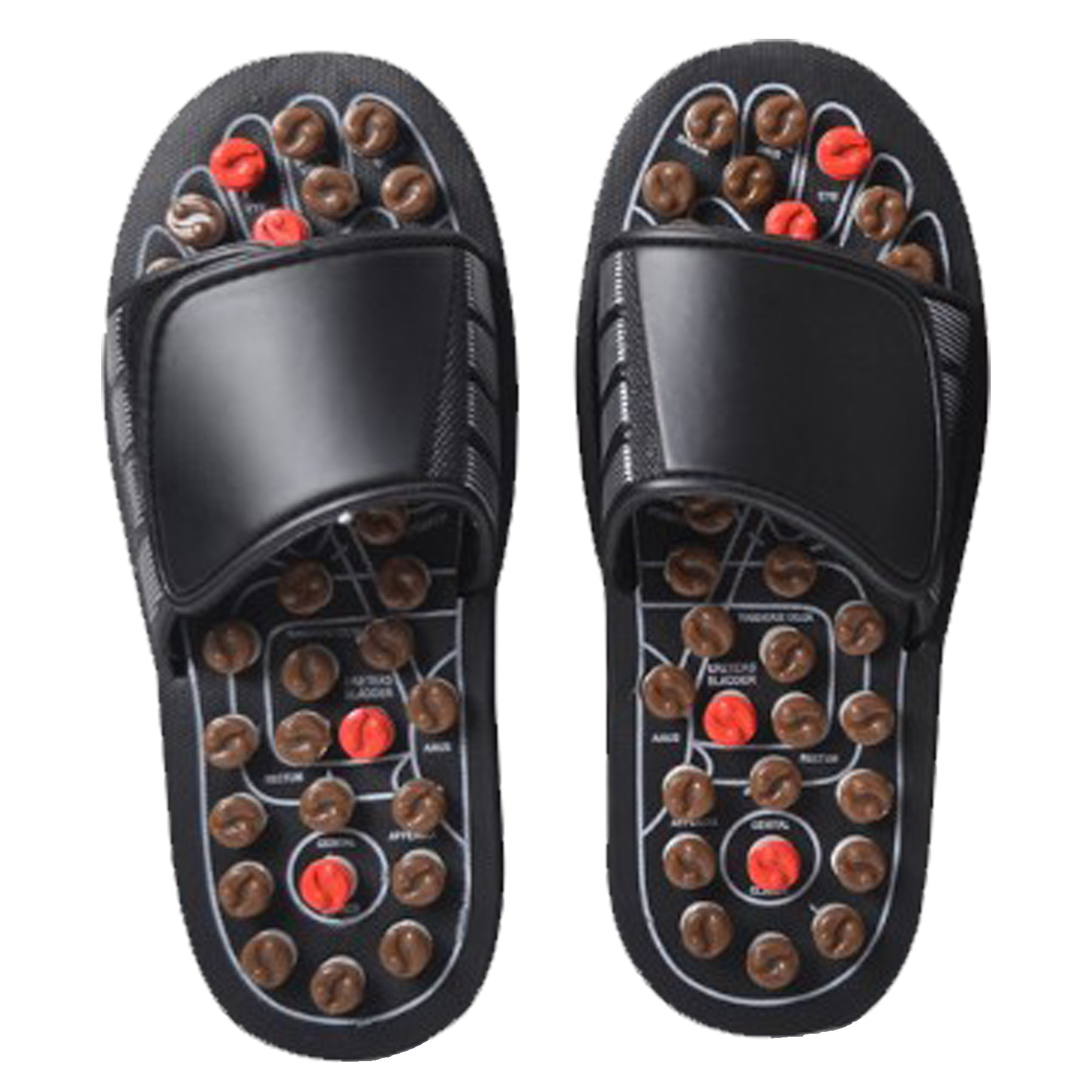 Plantar Fasciitis Acupressure Foot Massage Slippers 10