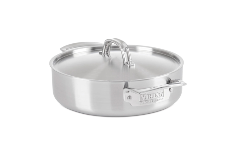 Viking Professional 5-ply Stainless Steel Casserole - Thumbnail 4