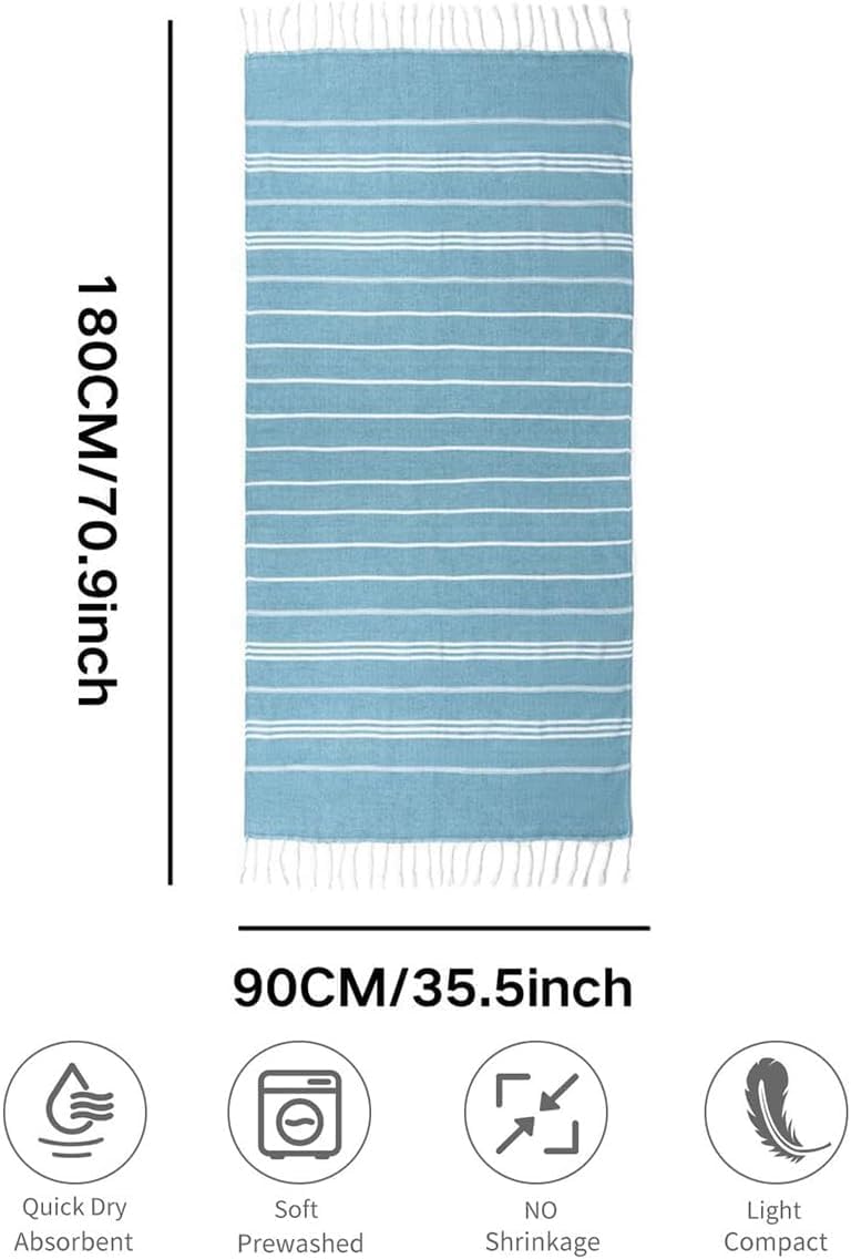 Turkish Stripe Beach Towel 3