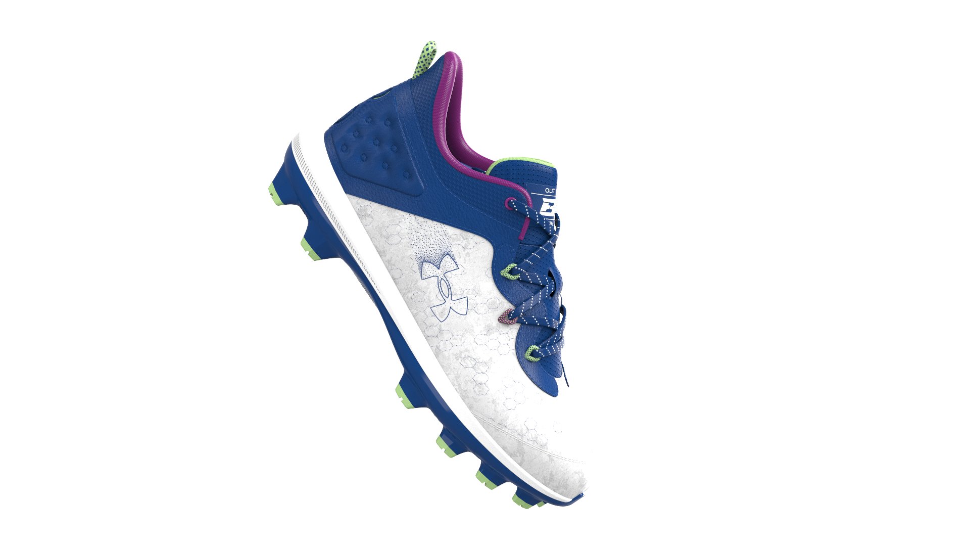 Boys' UA Harper 8 TPU Jr. Baseball Cleats  15