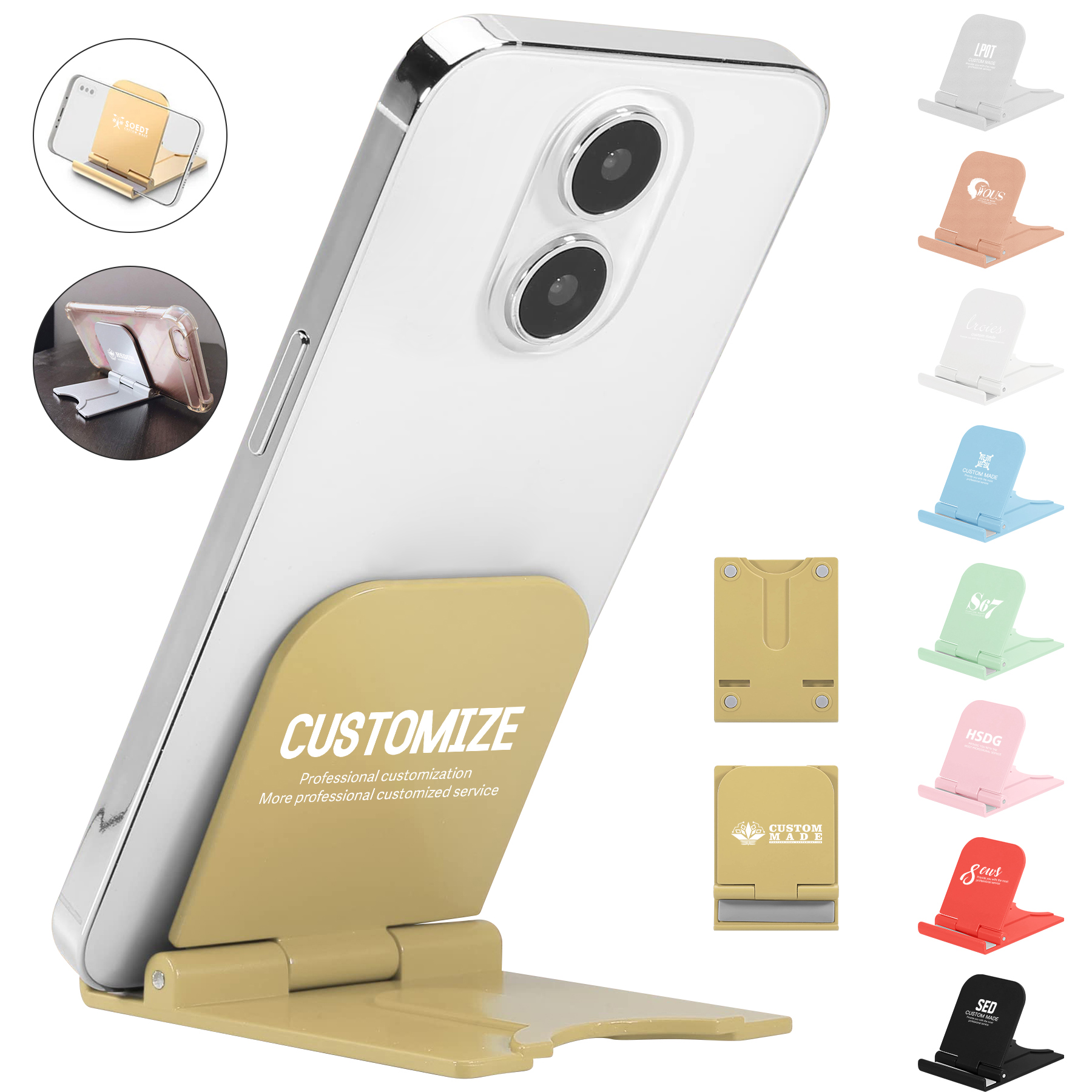 Adjustable ABS phone Stand 2