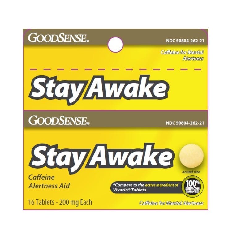 Stay Awake Tablets - 200 mg 16 Count 3