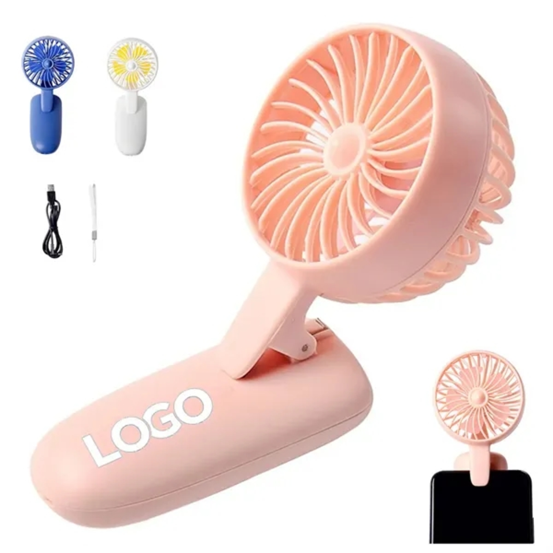 Mini Handheld Clip Fan