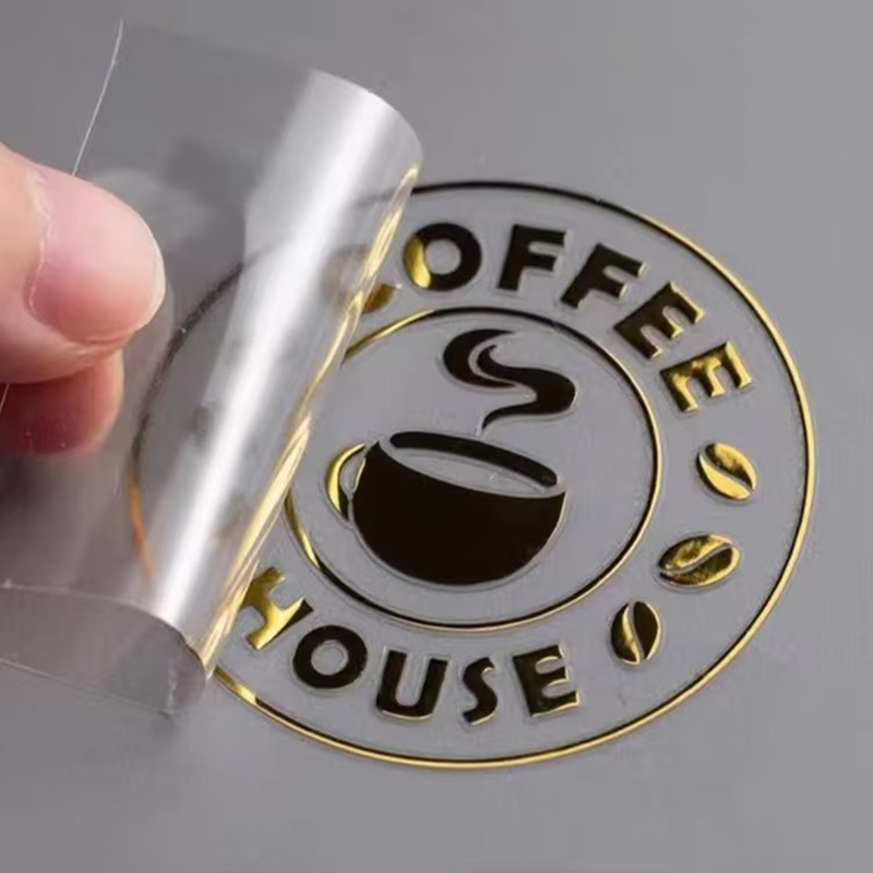Custom Metal Separable Transfer Label Sticker
