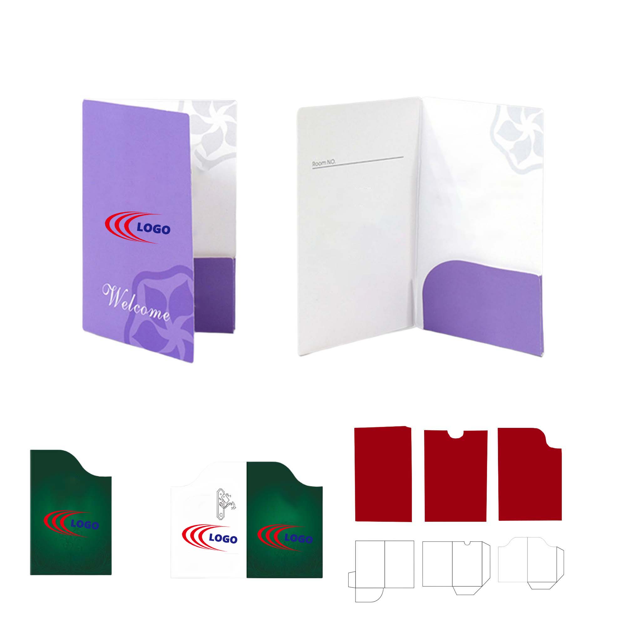Full Color Printed Key Card Holder 3