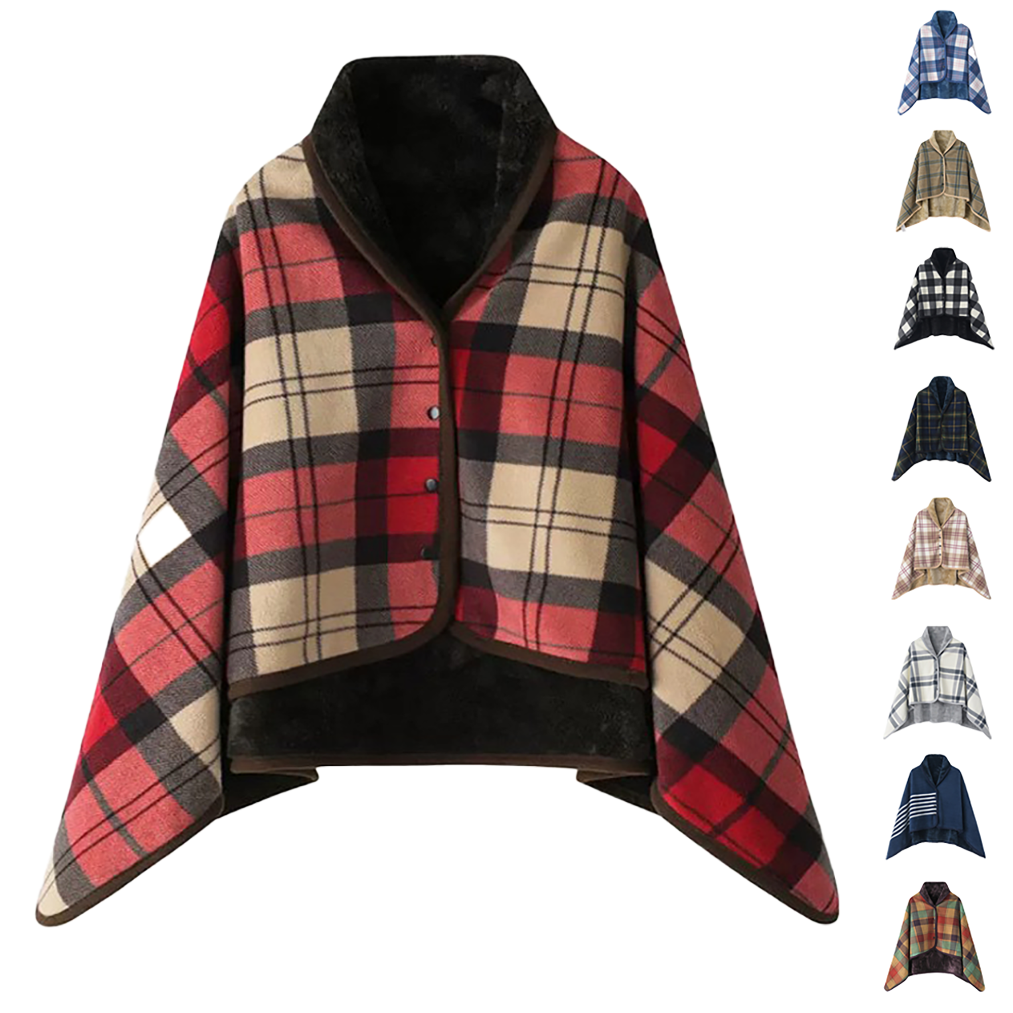 Plush Fleece Wrap Blanket