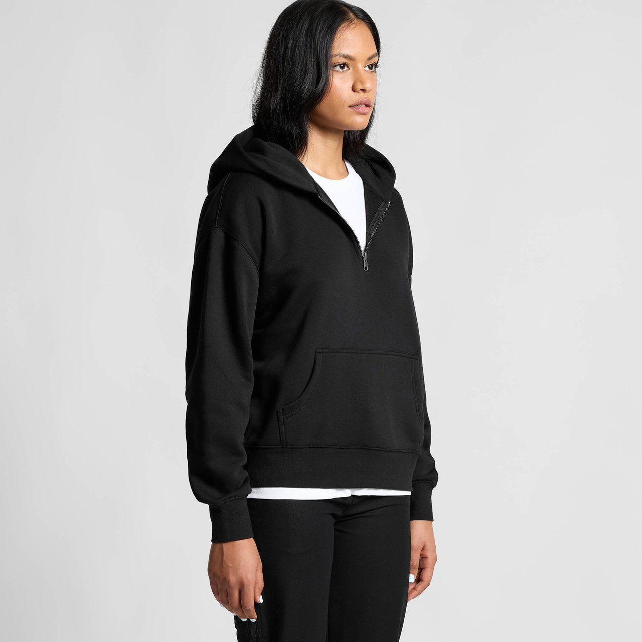 Wo's Relax Half Zip Hood | 4164 34