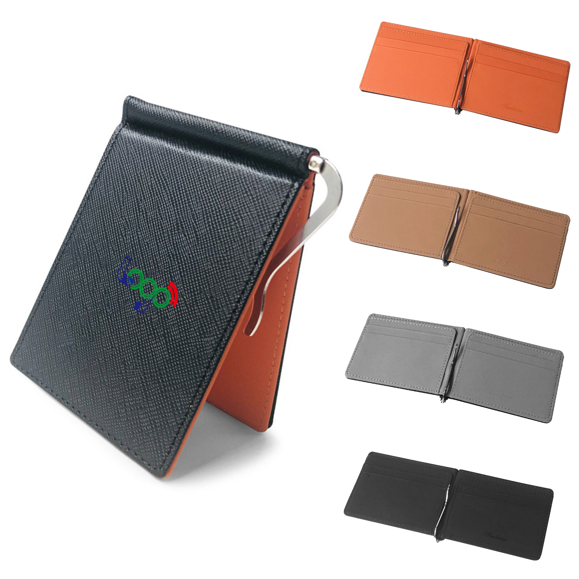 Saffiano PU Leather Wallet - Compact & Stylish 8
