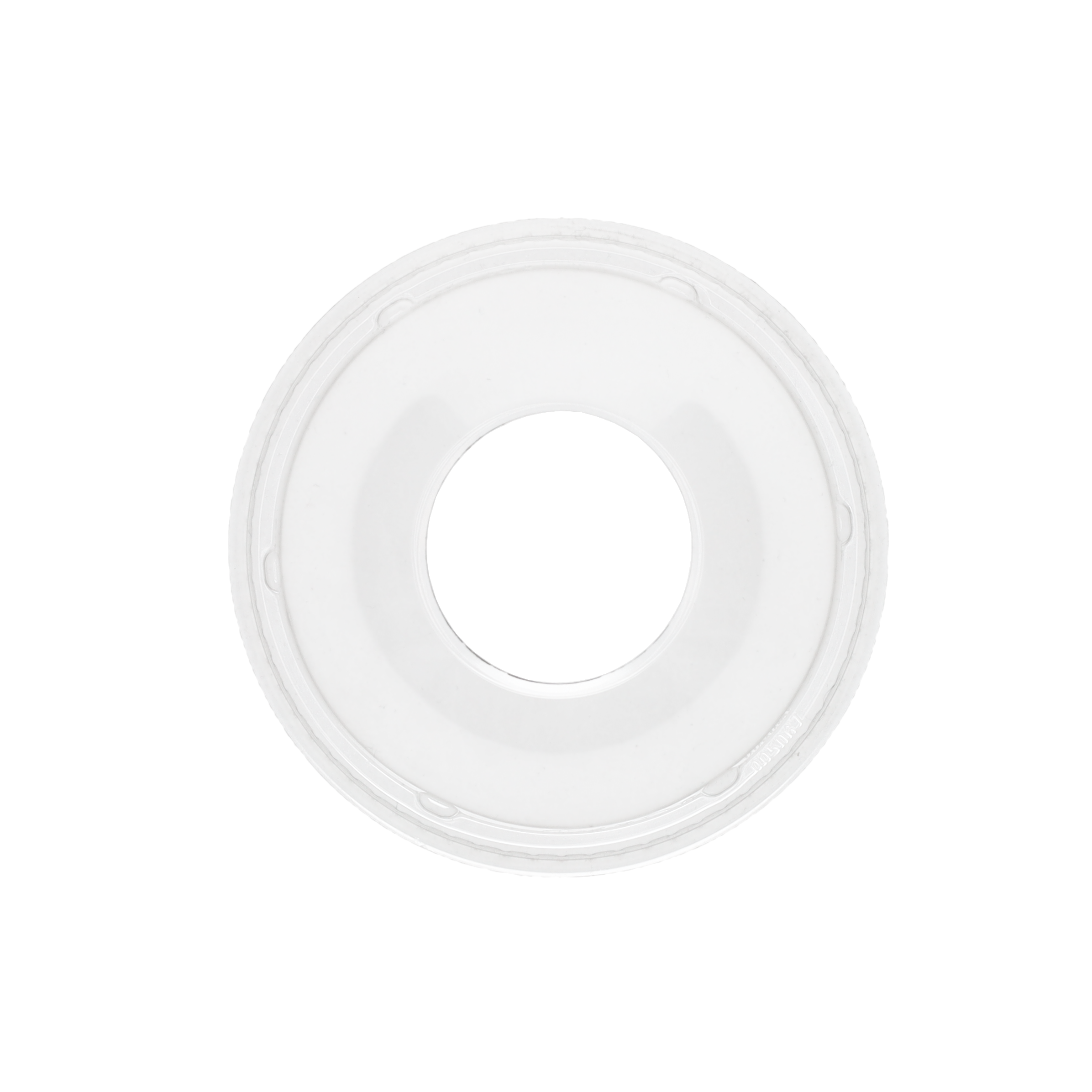 14/16/20/24 oz Foam Cup Open Domed Lid Clear 4
