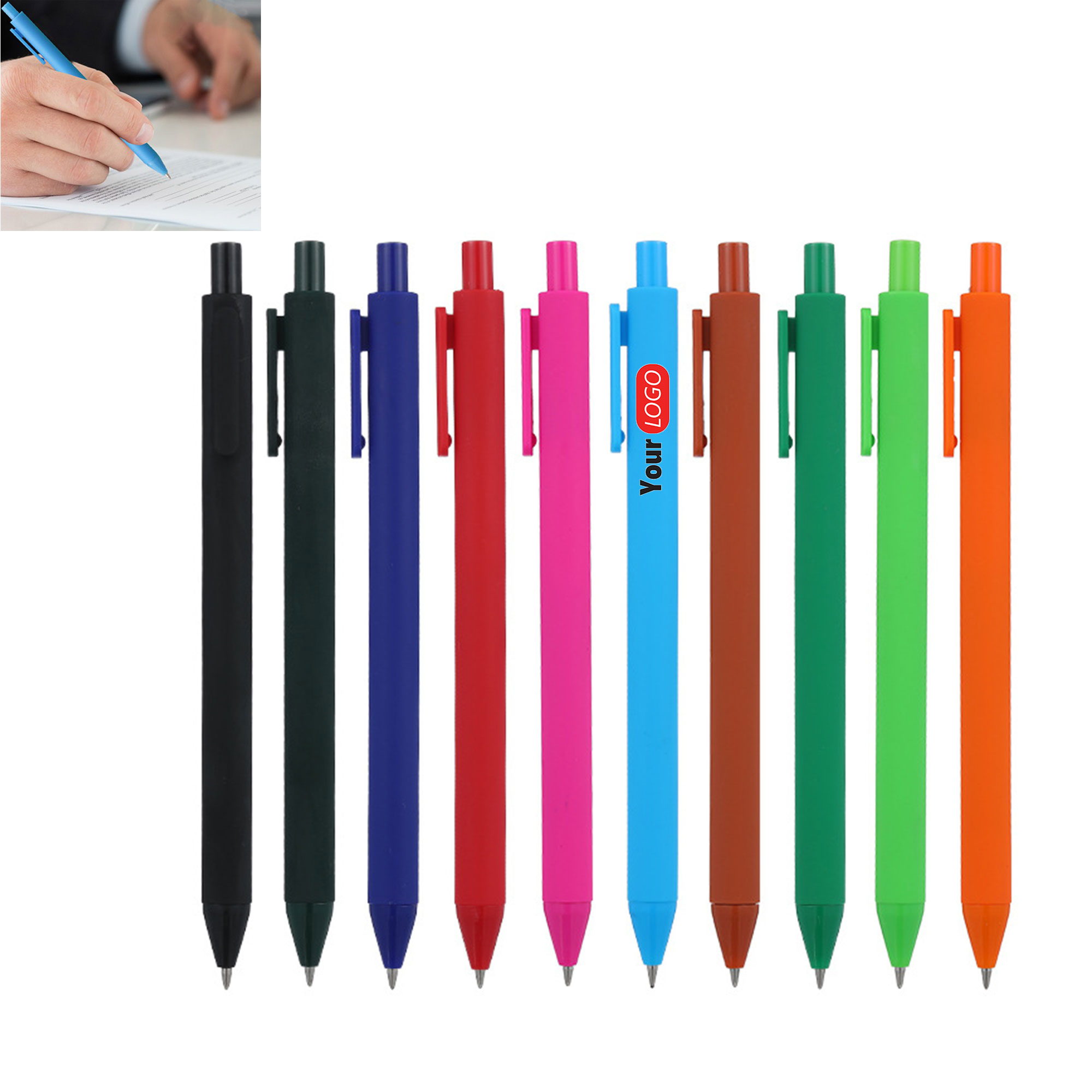 Press Advertising Ballpoint Gel Pen