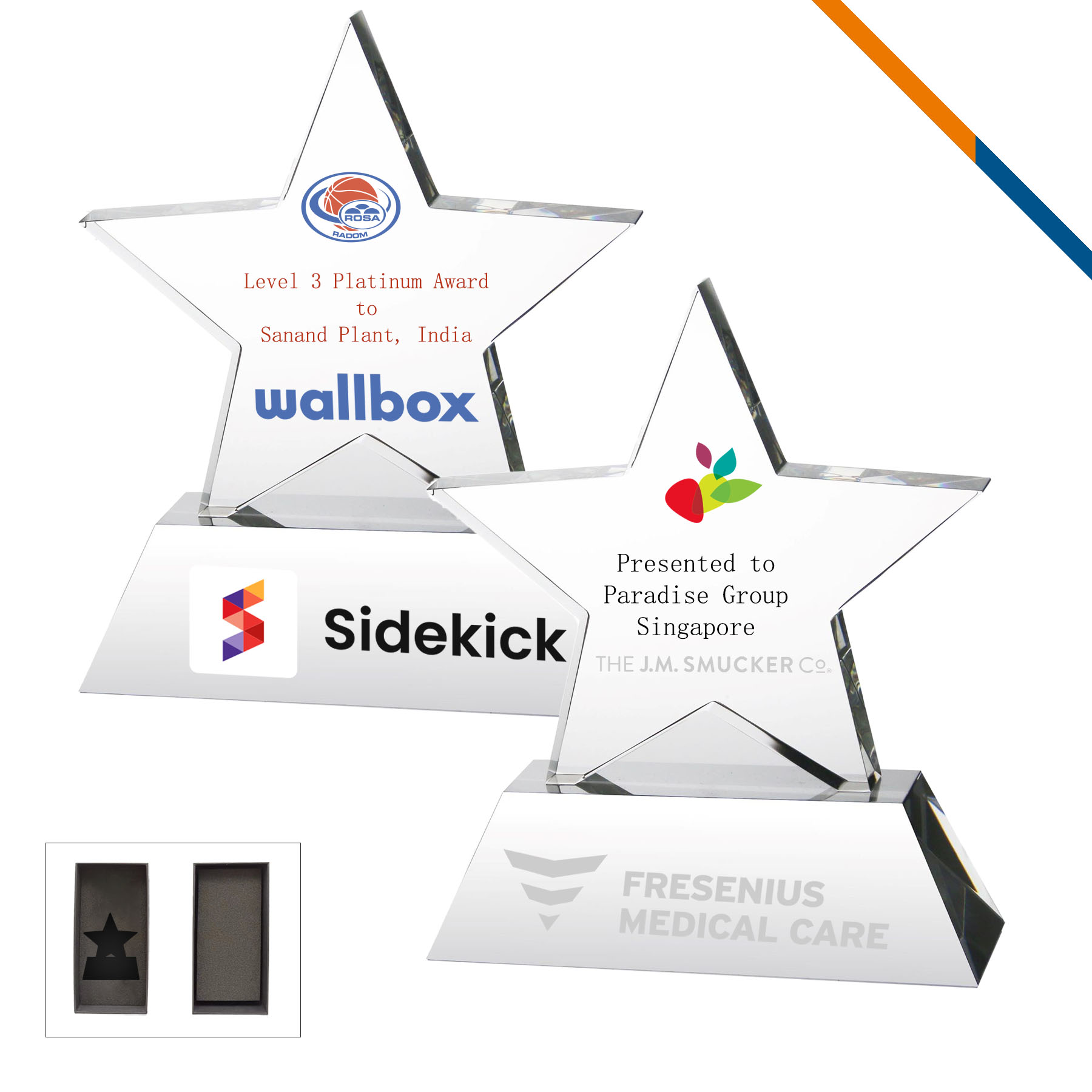 Frotery Standing Star Trophy