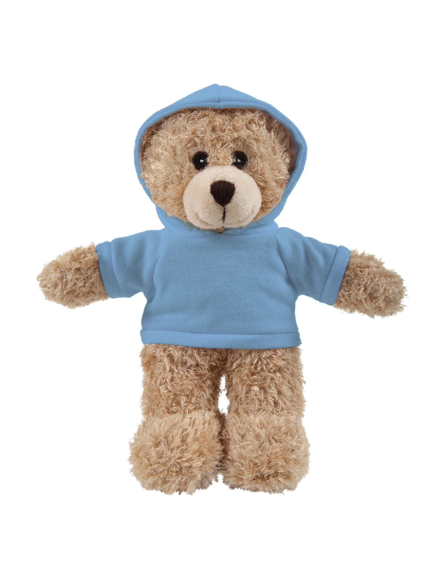 soft plush Tan Bear with hoodie 37