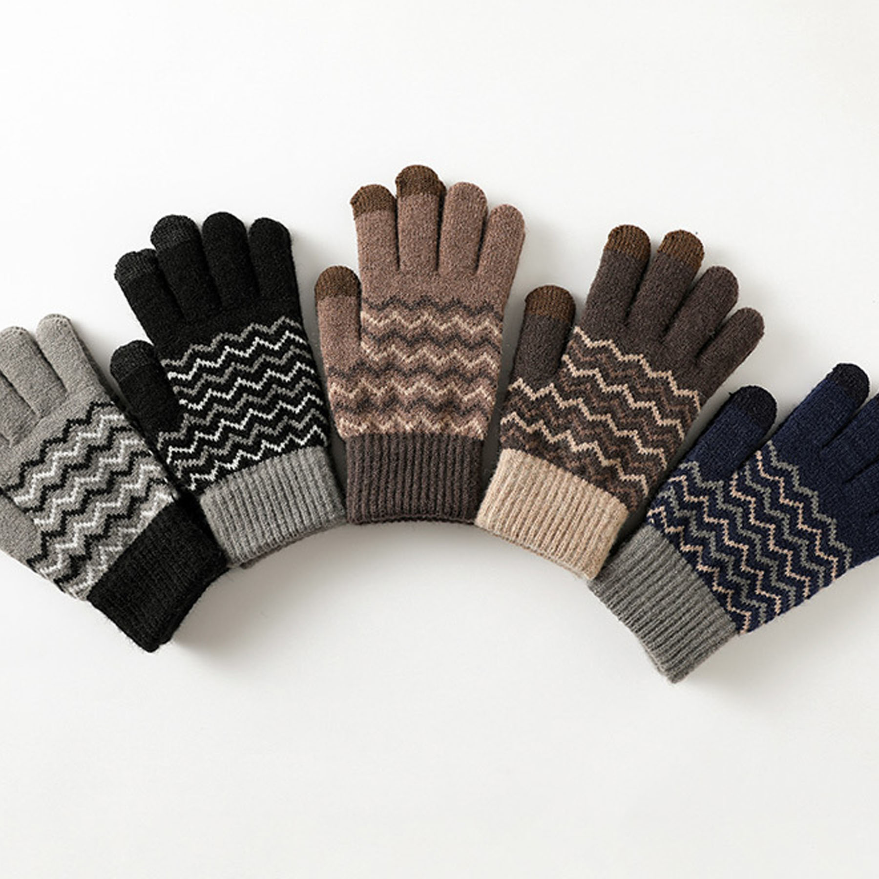 Men's Fleece-Lined Winter Gloves 18