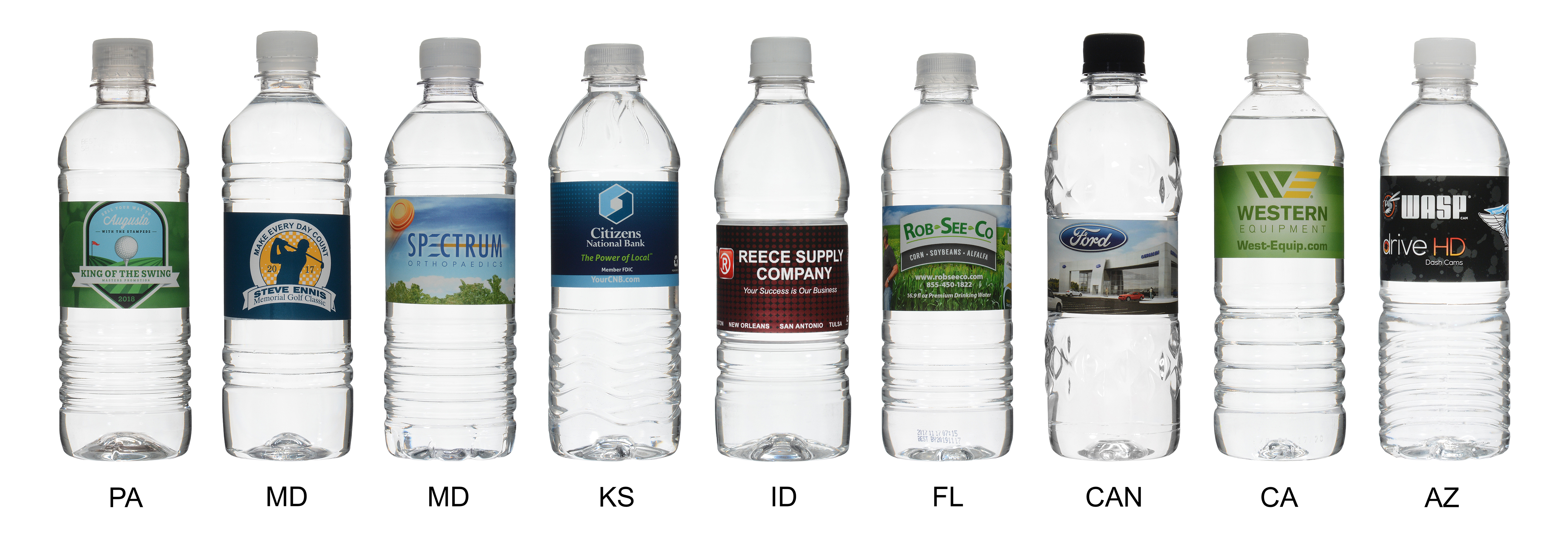 Custom Label 16.9 oz Bottled Water 5