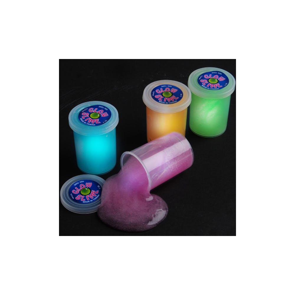 Glow in the Dark Slime - Assorted 2.5" 3