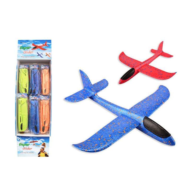 Foam Super Glider Plane - 15" and 20" 3